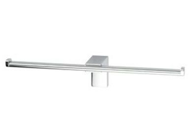 ORIGINS LIVING SONIA ELETECH CHROME BATHROOM DOUBLE OPEN TOILET ROLL HOLDER, 114375