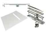 IMPEY AQUA-DEC LINEAR 2 WETROOM FLOOR FORMER 1000mm x 1000mm for TILED FLOORS, AD2L1010 IMPEY AQUA-DEC LINEAR 2 WETROOM FLOOR FORMER 1000mm x 1000mm for TILED FLOORS, AD2L1010
