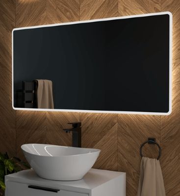 TAILORED MOLLY ILLUMINATED BLUETOOTH LED TOUCH CONTROL MIRROR with DEMISTER PAD, 3054