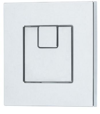 THOMAS DUDLEY PIAZZA CHROME VANTAGE/MINIFLO DUAL FLUSH 73.5mm SQUARE PUSH BUTTON, 325276 (P2G) *SPECIAL OFFER*