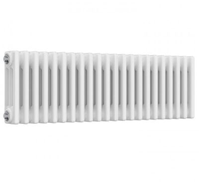REINA COLONA WHITE 3 COLUMN TRADITIONAL/DESIGNER HORIZONTAL RADIATOR H300mm x W1010mm, 3/C322