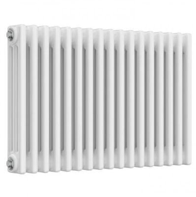 REINA COLONA WHITE 3 COLUMN TRADITIONAL/DESIGNER HORIZONTAL RADIATOR H500mm x W785mm, 3/C517