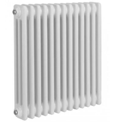 REINA COLONA WHITE 3 COLUMN TRADITIONAL/DESIGNER HORIZONTAL RADIATOR H600mm x W605mm, 3/C613