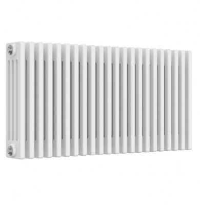 REINA COLONA WHITE 4 COLUMN TRADITIONAL/DESIGNER HORIZONTAL RADIATOR H500mm x W1010mm, 4/C522