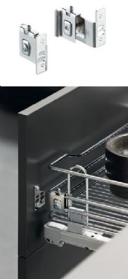 HAFELE 400mm CHROME LINEAR WIRE PULL OUT STORAGE BASKET with FRONT FIX OPTION AVAILABLE, 540.23.202 HAFELE 400mm CHROME LINEAR WIRE PULL OUT STORAGE BASKET with FRONT FIX OPTION AVAILABLE, 540.23.202