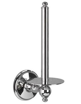 MILLER STOCKHOLM CHROME BATHROOM SPARE ROLL HOLDER, 619C (P2G)