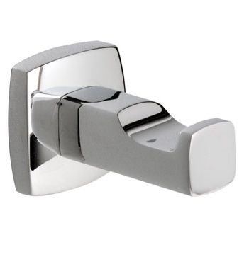 MILLER DENVER CHROME BATHROOM SINGLE ROBE HOOK, 6411C (P2G)
