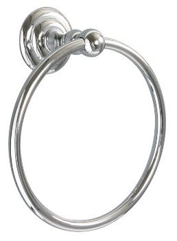 MILLER RICHMOND CHROME BATHROOM TOWEL RING, 6605C (P2G)