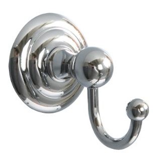 MILLER RICHMOND CHROME BATHROOM SINGLE ROBE HOOK, 6622C (P2G)