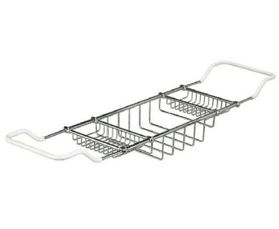 MILLER CLASSIC CHROME BATHROOM EXTENDABLE BATH RACK, 662C *SPECIAL OFFER*