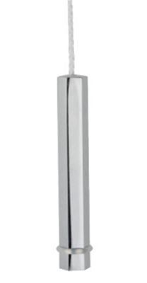  MILLER CLASSIC CHROME BATHROOM HEXAGONAL LIGHT PULL, 6993C *SPECIAL OFFER*