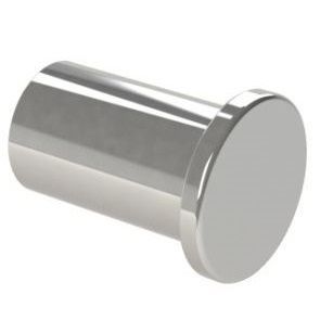 MILLER MIAMI CHROME BATHROOM SINGLE ROBE HOOK, 8111C (P2G)