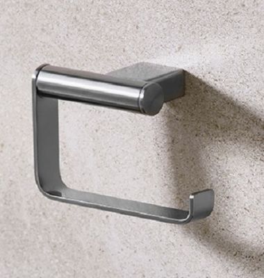 MILLER MIAMI BRUSHED NICKEL BATHROOM SWIVEL TOILET ROLL HOLDER, 8410BN