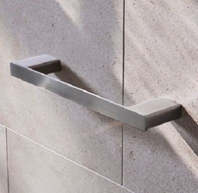 MILLER MIAMI BRUSHED NICKEL BATHROOM 300mm TOWEL RAIL, 8436BN