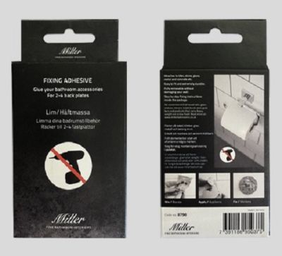 MILLER BATHROOM ACCESSORY FIXING ADHESIVE, 8798 (P2G) MILLER BATHROOM ACCESSORY FIXING ADHESIVE, 8798 (P2G)
