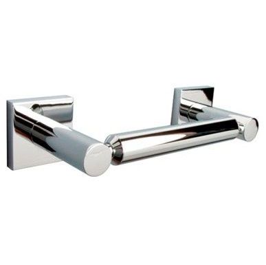 MILLER ATLANTA CHROME BATHROOM DOUBLE POST TOILET ROLL HOLDER, 8837C (P2G)
