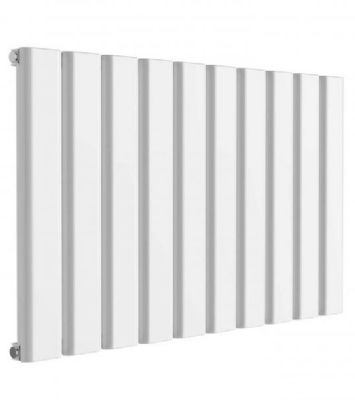 REINA VICARI WHITE TEXTURE ALUMINIUM SINGLE HORIZONTAL DESIGNER RADIATOR H600 x W1000, A-VCR060100SW *SPECIAL OFFER*