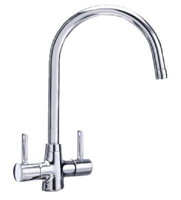 CARRON PHOENIX ALBA CHROME MONO SINK MIXER TAP with SWIVEL SPOUT, 115.0068.379
