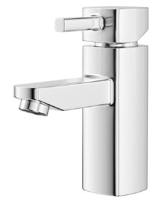  EVO LINTON CHROME SINGLE LEVER MONO BASIN MIXER TAP WITH CLICK CLACK/PUSH BUTTON WASTE, BTAP0202 (P2G) *SPECIAL OFFER*