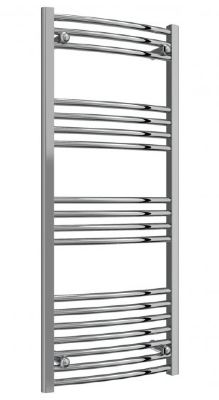 REINA CAPO CHROME CURVED LADDER TOWEL WARMER H1200mm x W500mm, CPO1250CC