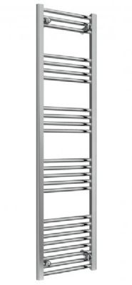 REINA CAPO CHROME FLAT/STRAIGHT LADDER TOWEL WARMER H1600mm x W400mm, CPO1640CF