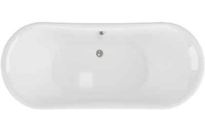 AQUACITY CANTERBURY CLASSIC 0-Tap Hole WHITE 1770mm x 705mm FREESTANDING BATH Including Chrome Lion Feet, AC0022 AQUACITY CANTERBURY CLASSIC 0-Tap Hole WHITE 1770mm x 705mm FREESTANDING BATH Including Chrome Lion Feet, AC0022