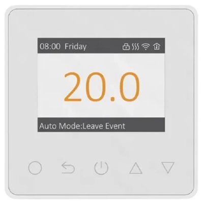 IMPEY AMBER DT-TWO WIFI WHITE SMART CONTROLLED TOUCH SCREEN THERMOSTAT/TIMER, DT2WHITEWIFI