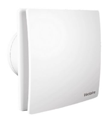 VECTAIRE 'ELEGANCE' LOW CARBON STANDARD, CORD or REMOTE 10cm FAN, EL100