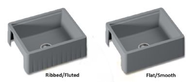 GRANMASTER TAPERED FARMHOUSE QUARTZ BELFAST TITAN GREY SINGLE BOWL SINK (Reversible - Flat/Ribbed Front), GRA0082 *SPECIAL OFFER* GRANMASTER TAPERED FARMHOUSE QUARTZ BELFAST TITAN GREY SINGLE BOWL SINK (Reversible - Flat/Ribbed Front), GRA0082 *SPECIAL OFFER*