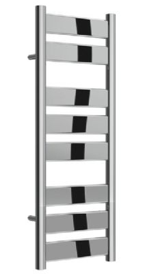 REINA CARPI CHROME DESIGNER TOWEL WARMER H800mm x W300mm, RND-CRP3080