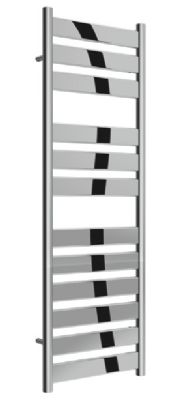 REINA CARPI CHROME DESIGNER TOWEL WARMER H1200mm x W400mm, RND-CRP4120