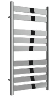 REINA CARPI CHROME DESIGNER TOWEL WARMER H950mm x W500mm, RND-CRP5095