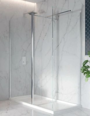 SCUDO S8 SINGLE WETROOM DEFLECTOR PANEL, S8-FLIPPER SCUDO S8 SINGLE WETROOM DEFLECTOR PANEL, S8-FLIPPER