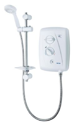 TRITON T80Z FAST FIX WHITE & CHROME 9.5KW ELECTRIC SHOWER, SP8009ZFF