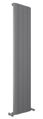 TAILORED TAUPO ANTHRACITE ALUMINIUM DESIGNER RADIATOR H1800mm x W375mm, 2147 (TB)