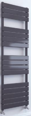 TAILORED QUEENSTOWN MATT BLACK DESIGNER TOWEL WARMER H1600mm x W600mm, 2168 (TB)