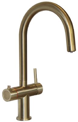 TAILORED HOTSTREAM 3.0 BRUSHED BRASS 3-IN-1 INSTANT BOILING WATER TAP, TANK & FILTER, 5123