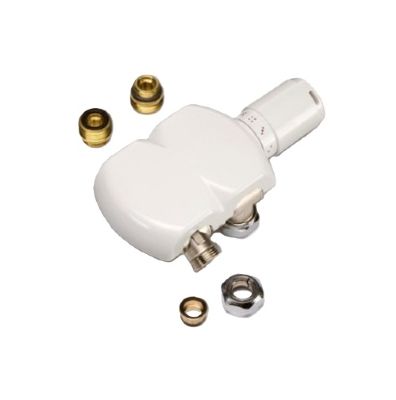 ULTRAHEAT INTERAXIAL WHITE & CHROME SWIVEL 50 RADIATOR VALVES, UDW927 (Set) ULTRAHEAT INTERAXIAL WHITE & CHROME SWIVEL 50 RADIATOR VALVES, UDW927 (Set)