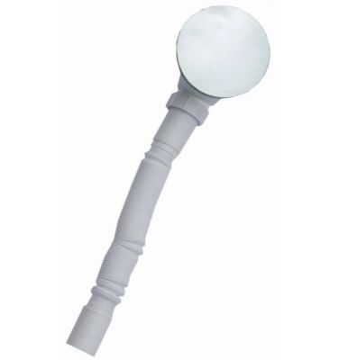 CASSELLIE 90mm HIGH FLOW SHOWER WASTE with FLEXIBLE PIPE, WAS008 **SPECIAL OFFER**