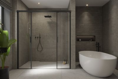 IMPEY AQUA-DEC LINEAR 1 WETROOM FLOOR FORMER 1200mm x 1000mm for TILED FLOORS, AD1L1210 IMPEY AQUA-DEC LINEAR 1 WETROOM FLOOR FORMER 1200mm x 1000mm for TILED FLOORS, AD1L1210