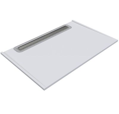 IMPEY AQUA-DEC LINEAR 1 WETROOM FLOOR FORMER 1200mm x 1000mm for TILED FLOORS, AD1L1210