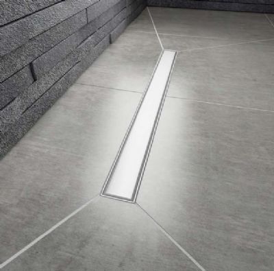 IMPEY AQUA-DEC LINEAR 4 WETROOM FLOOR FORMER 2000mm x 1200mm with TRIMMABLE REGION for TILED FLOORS, AD4L2012 IMPEY AQUA-DEC LINEAR 4 WETROOM FLOOR FORMER 2000mm x 1200mm with TRIMMABLE REGION for TILED FLOORS, AD4L2012