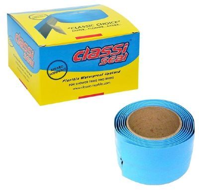 CLASSI SEAL 3.2m ROLL SELF ADHESIVE WATERPROOF SHOWER TRAY/BATH UPSTAND TAPE, CS03.2 (P2G)