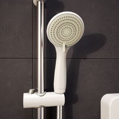 AQUALISA E2 WHITE & STAINLESS STEEL 8.5KW ELECTRIC SHOWER with 3 MODE HANDSET, E2W85 *SPECIAL OFFER* AQUALISA E2 WHITE & STAINLESS STEEL 8.5KW ELECTRIC SHOWER with 3 MODE HANDSET, E2W85 *SPECIAL OFFER*
