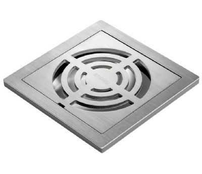 IMPEY AQUA-DEC EASY FIT 'GRID' BRUSHED STAINLESS STEEL GRATE (GRATE ONLY), CCK422
