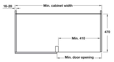 HAFELE CHROME LINEAR SOFT CLOSING SWING-OUT/MAGIC CORNER for 900/1000mm CABINET/450-600mm DOOR R/H, 549.86.195 HAFELE CHROME LINEAR SOFT CLOSING SWING-OUT/MAGIC CORNER for 900/1000mm CABINET/450-600mm DOOR R/H, 549.86.195