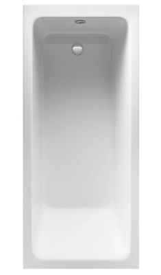 BEAUFORT PORTLAND SINGLE ENDED MATT WHITE 1700mm x 700mm x 5mm BATH, 42.0504