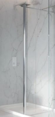 SCUDO S8 SINGLE WETROOM DEFLECTOR PANEL, S8-FLIPPER