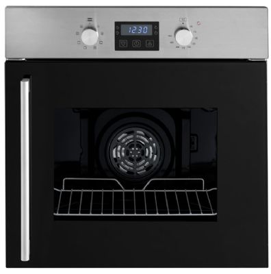 CATA 300 - 60cm Easy Access Stainless Steel Single Multifunction Oven with Side Opening Door & Programmer, SWING60SS