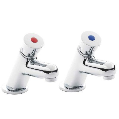 NUIE WATER SAVING CHROME NON CONCUSSIVE BASIN TAPS, TWS007